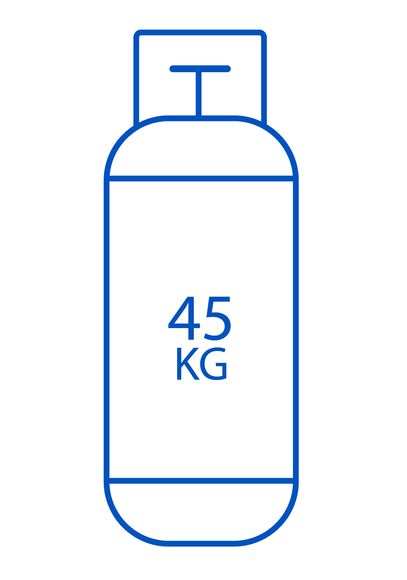 cilindro 45 kg